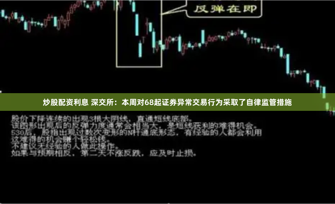 炒股配资利息 深交所：本周对68起证券异常交易行为采取了自律监管措施